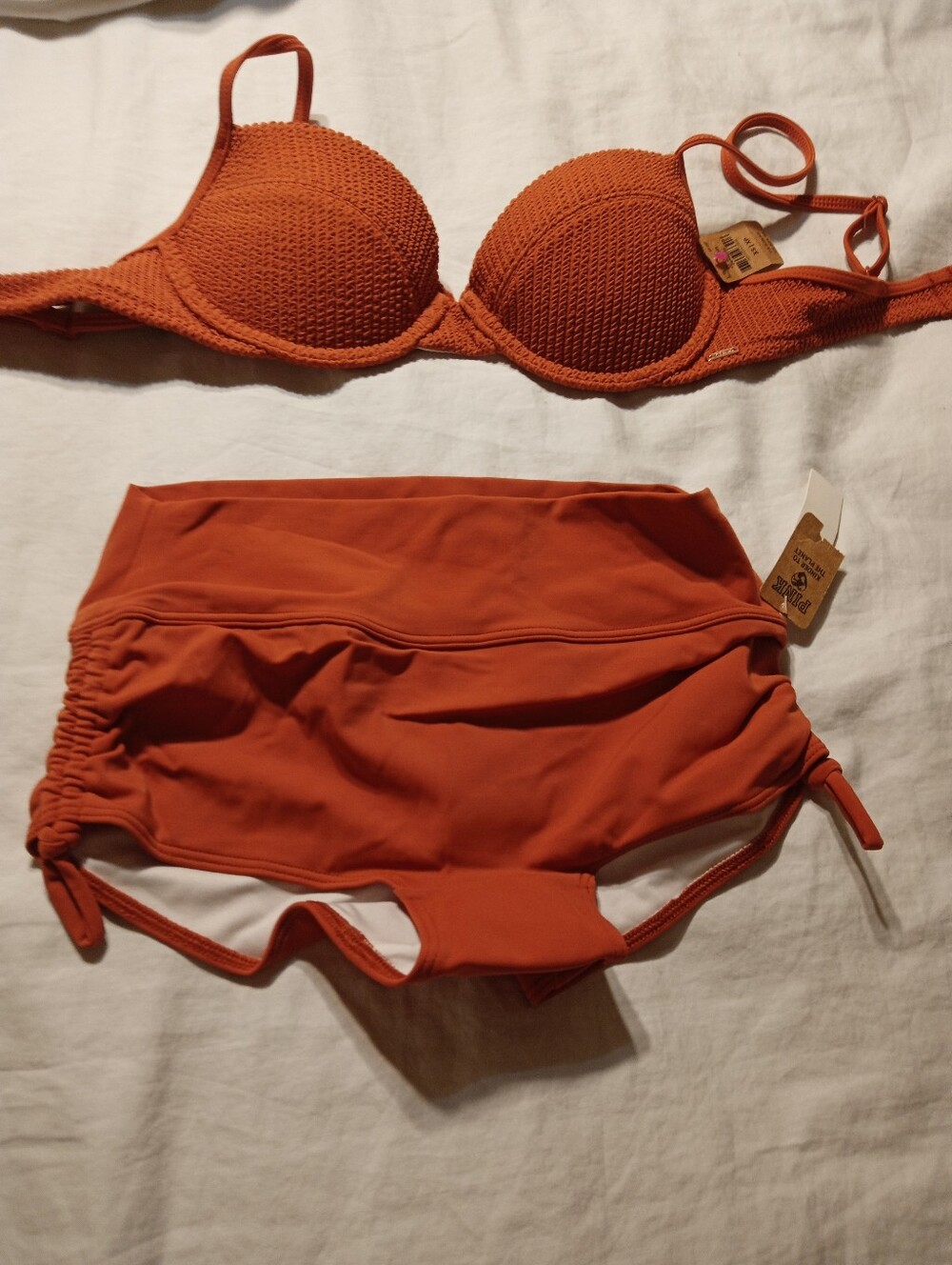 Victoria's Secret PINK Burnt Orange Bikini Top